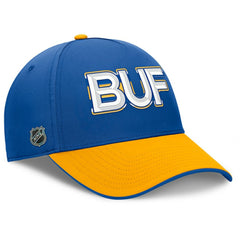 Buffalo Sabres Fanatics Authentic Pro Rink Team Code Flex Hat