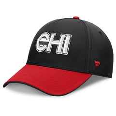 Chicago Blackhawks Fanatics Authentic Pro Rink Team Code Flex Hat