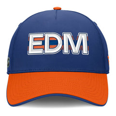 Edmonton Oilers Fanatics Authentic Pro Rink Team Code Flex Hat