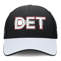 Detroit Red Wings Fanatics Authentic Pro Rink Team Code Flex Hat