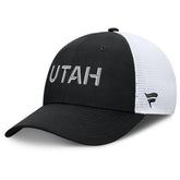 Utah Mammoth Fanatics Authentic Pro Rink Lockup Adjustable Trucker Hat