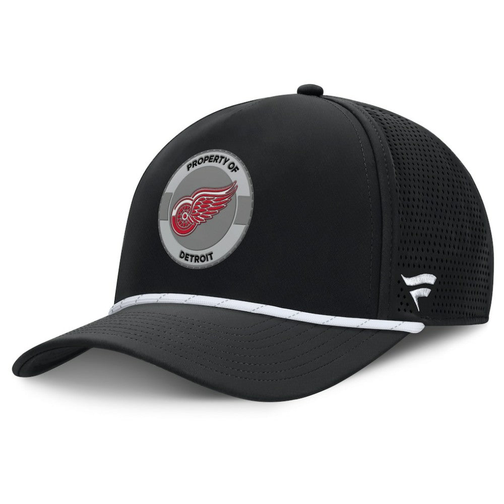 Detroit Red Wings Fanatics Authentic Pro Rink Adjustable Hat