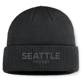 Seattle Kraken Fanatics Authentic Pro Road Cuffed Knit Hat