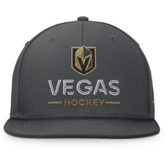Vegas Golden Knights Fanatics Authentic Pro Rink Lockup Snapback Hat