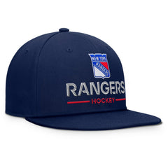 New York Rangers Fanatics Authentic Pro Rink Lockup Snapback Hat