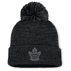 Toronto Maple Leafs Fanatics Women's Authentic Pro Road Cuffed Knit Hat with Pom