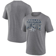 NFL Dallas Cowboys Warped Block Tri-Blend T-Shirt