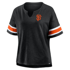 San Francisco Giants Women's Curl Route T-Shirt - Black