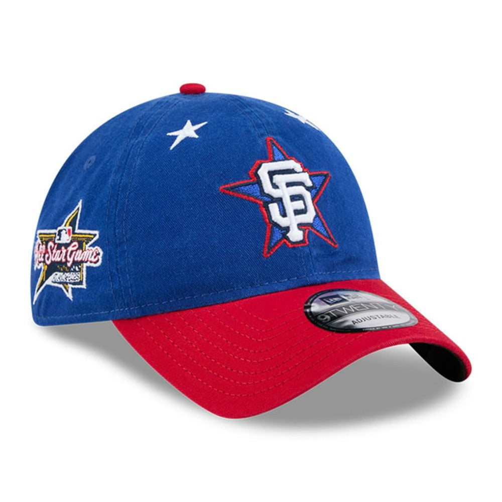 San Francisco Giants 2025 MLB All-Star Game Workout 9TWENTY Adjustable Hat - Blue/Red | New Era