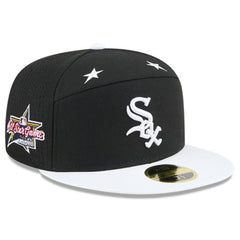 Chicago White Sox 2025 MLB All-Star Game Side Patch 59FIFTY Fitted Hat - Black/White | New Era