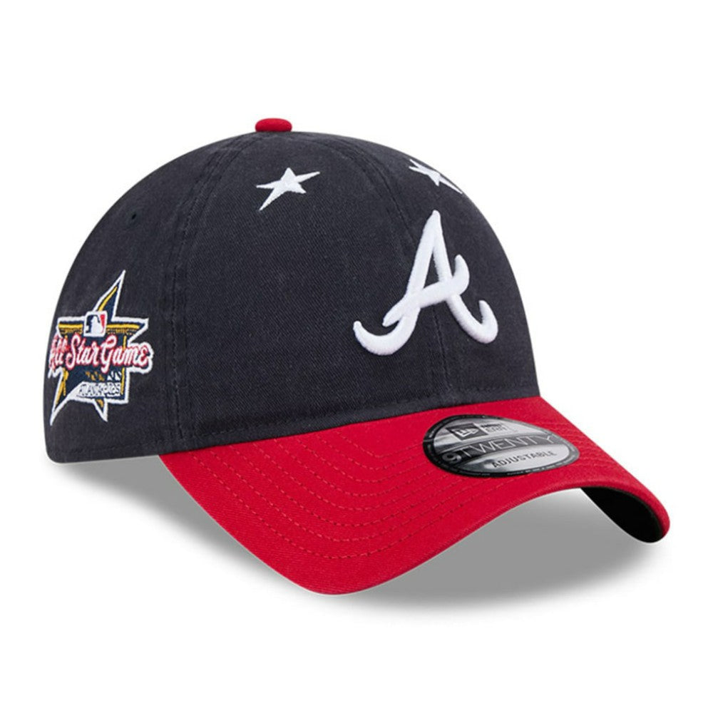 Atlanta Braves 2025 MLB All-Star Game 9TWENTY Adjustable Hat - Navy/Red | New Era