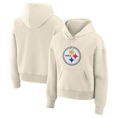 NFL Pittsburgh Steelers Women's Dove Legacy Pullover Hoodie