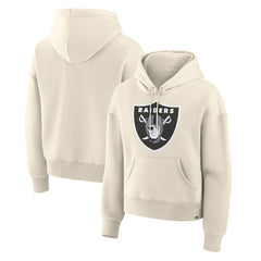 NFL Las Vegas Raiders Women's Dove Legacy Pullover Hoodie
