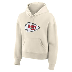 NFL Kansas City Chiefs Women's Dove Legacy Pullover Hoodie