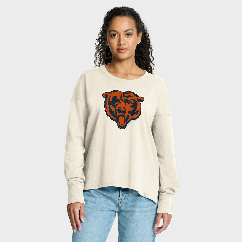 NFL Chicago Bears Women's Dove Legacy Long Sleeve T-Shirt