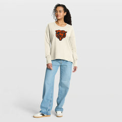 NFL Chicago Bears Women's Dove Legacy Long Sleeve T-Shirt