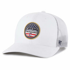Cleveland Guardians Homage Adjustable Trucker Hat - White | 47 brand