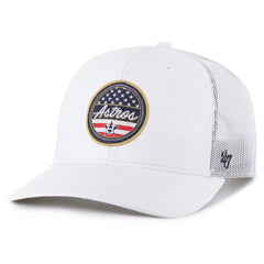 Houston Astros Homage Adjustable Trucker Hat - White | 47 brand