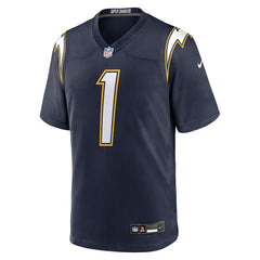 NFL Los Angeles Chargers Quentin Johnston Alternate Super Chargers Game Player Jersey
