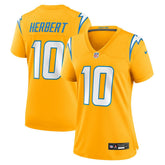 NFL Los Angeles Chargers Justin Herbert Women's Alternate Charger Power Game Jersey