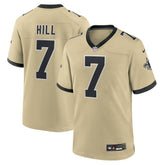 NFL New Orleans Saints Taysom Hill Gameday Golds Alternate Game Player Jersey