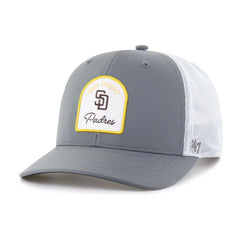 San Diego Padres Gimmie Golf Trucker Adjustable Hat - Gray | 47 brand