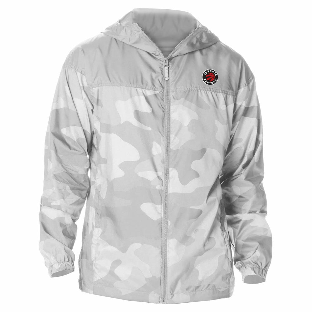 Toronto Raptors Camo Flash Challenger Windbreaker Full-Zip Jacket - Gray | Columbia discount