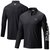 Brooklyn Nets Terminal Tackle Raglan Omni-Shade Quarter-Zip Jacket - Black | Columbia on sale