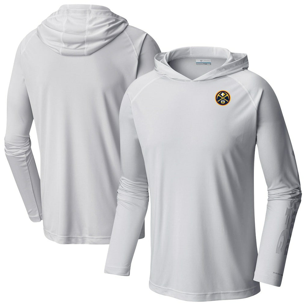 Denver Nuggets Terminal Tackle Long Sleeve Hoodie T-Shirt sale - White | Columbia on sale