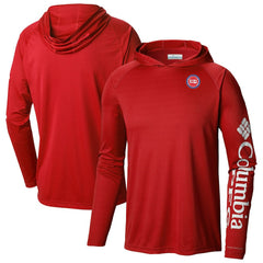 Detroit Pistons Terminal Tackle Long Sleeve Hoodie T-Shirt sale - Red | Columbia cheap