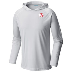 Atlanta Hawks Terminal Tackle Long Sleeve Hoodie T-Shirt - White | Columbia sale
