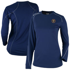 Denver Nuggets Women's Omni-Wick Shotgun Pullover Top sale - Navy | Columbia for sale