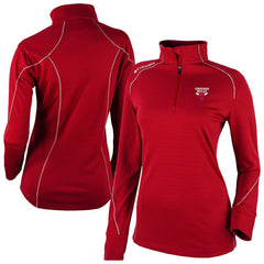 Chicago Bulls Women's Omni-Wick Shotgun 2.0 Quarter-Zip Pullover Top - Red | Columbia for sale