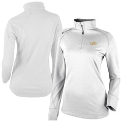 Cleveland Cavaliers Women's Omni-Wick Shotgun 2.0 Quarter-Zip Pullover Top sale - White | Columbia on sale