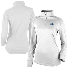 Dallas Mavericks Women's Omni-Wick Shotgun 2.0 Quarter-Zip Pullover Top sale - White | Columbia on sale