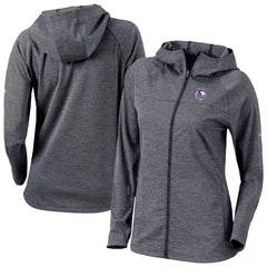 Sacramento Kings Women's Omni-Wick Half Shot Full-Zip Hooded Jacket - Black | Columbia outlet