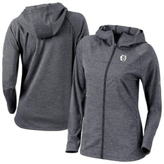 Brooklyn Nets Women's Omni-Wick Half Shot Full-Zip Hooded Jacket - Black | Columbia discount