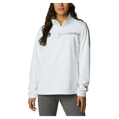 Golden State Warriors Women's Skiff Guide Fleece Pullover Top sale - White | Columbia sale