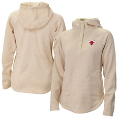 Chicago Bulls Women's Sweater Weather Quarter-Snap Hoodie sale - White | Columbia discount