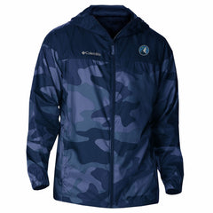 Minnesota Timberwolves Flash Challenger Windbreaker Jacket - Navy | Columbia cheap