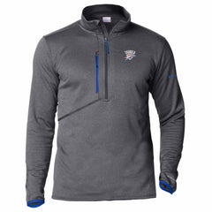 Oklahoma City Thunder Park View Fleece Half-Zip Top - Blue | Columbia shop