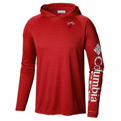 Miami Heat PFG Super Terminal Tackle Hoodie - Red | Columbia shop