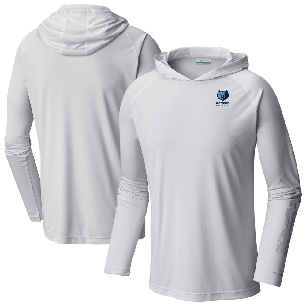Memphis Grizzlies PFG Super Terminal Tackle Hoodie - White | Columbia sale