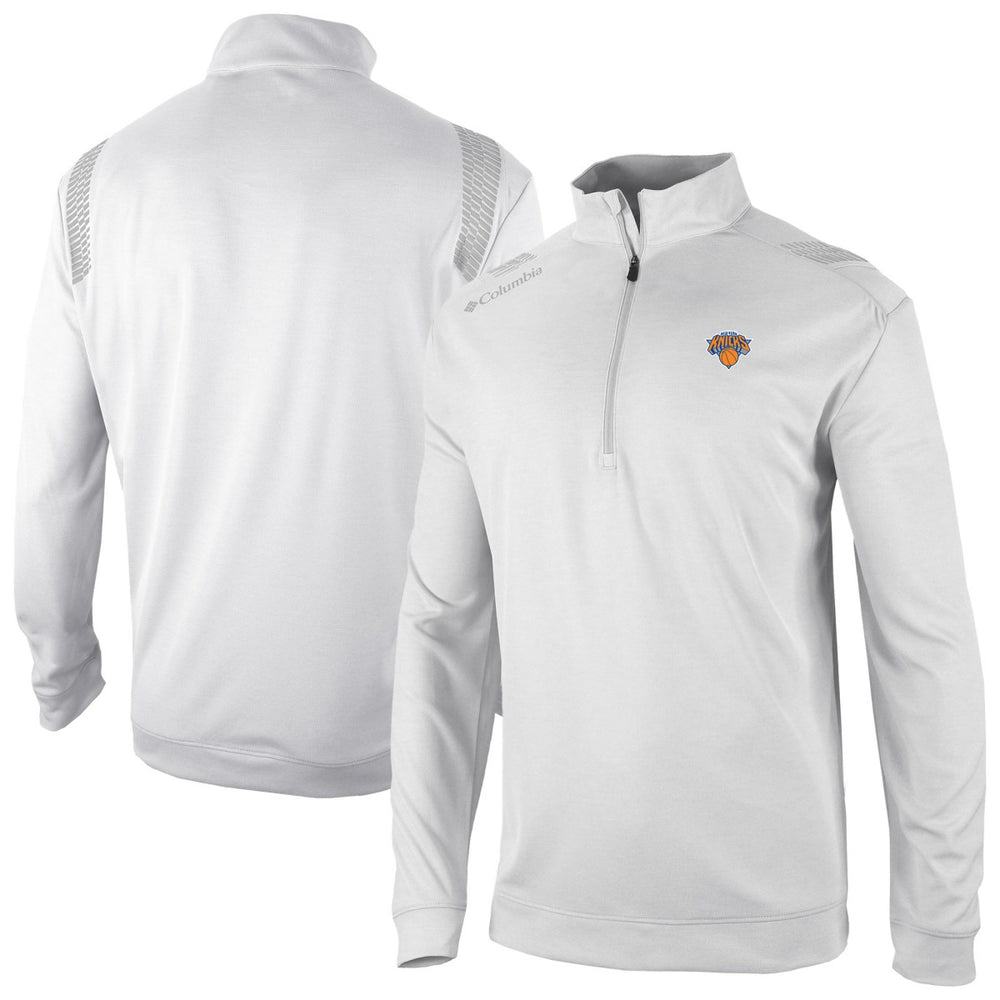 New York Knicks Oakland Downs Omni-Wick Quarter-Zip Top - White | Columbia cheap