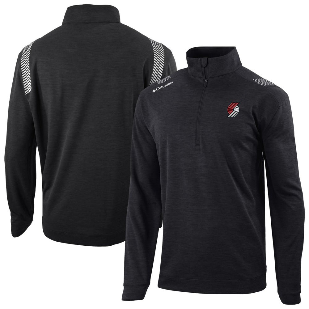 Portland Trail Blazers Oakland Downs Omni-Wick Quarter-Zip Top - Black | Columbia cheap