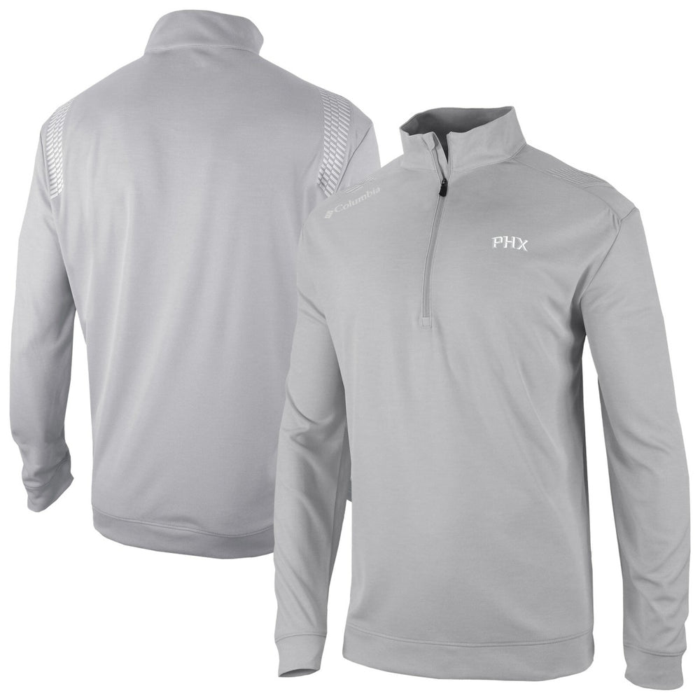 Phoenix Suns Oakland Downs Omni-Wick Quarter-Zip Top - Gray | Columbia outlet