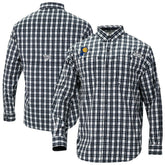 Indiana Pacers Super Tamiami Omni-Shade Long Sleeve Button-Down Shirt - Navy | Columbia discount