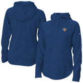 New York Knicks Women's Sweater Weather Quarter-Snap Hoodie - Blue | Columbia shop