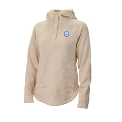 Philadelphia 76ers Women's Sweater Weather Quarter-Snap Hoodie - Cream | Columbia discount