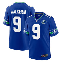 NFL Seattle Seahawks Kenneth Walker III Alternate 50th Season Game Jersey